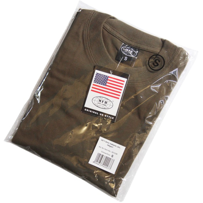 US T-Shirt, halbarm, Single Jersey